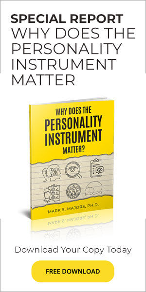 Why does the personality instrument matter